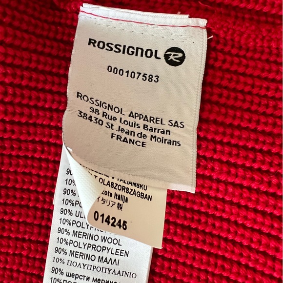 NWT Rossignol Adrien Merino Wool Zip Up Sweater - Picture 13 of 15